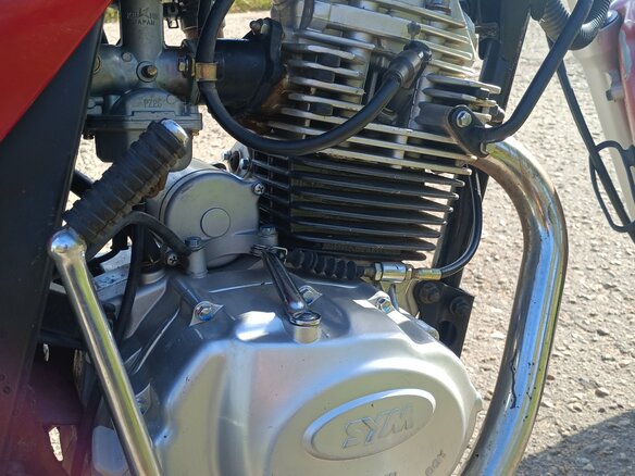 2012 Sym XS 125, красный - вид 6