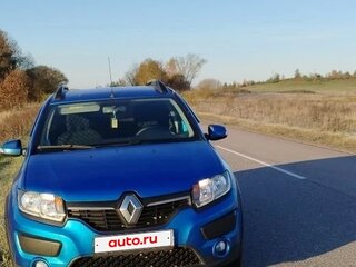 2016 Renault Sandero Stepway II, синий, 985000 рублей, вид 4