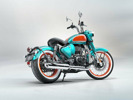 2026 Royal Enfield Goan Classic 350, голубой, 537000 рублей, вид 3