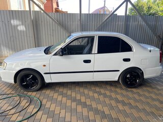 2008 Hyundai Accent ТагАЗ II, белый, 360000 рублей, вид 5