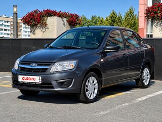 2017 Lada (ВАЗ) Granta I, серебристый, 499999 рублей, вид 1