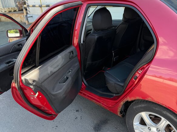 2007 Mitsubishi Lancer IX Рестайлинг, красный, 250000 рублей - вид 29