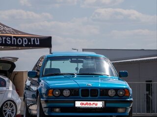1989 BMW 5 серии 524d III (E34), голубой, 500000 рублей, вид 1