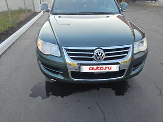 2008 Volkswagen Touareg I Рестайлинг, зелёный, 1280000 рублей, вид 3