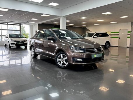 2015 Volkswagen Polo V Рестайлинг, коричневый, 1215000 рублей, вид 5