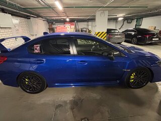 2018 Subaru WRX STi I Рестайлинг, синий, 3800000 рублей, вид 5