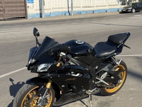 2007 Yamaha YZF-R6, чёрный, 600000 рублей, вид 2