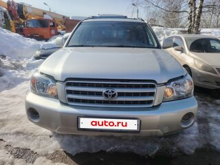 2004 Toyota Highlander I (XU20) Рестайлинг, серебристый, 999999 рублей, вид 2