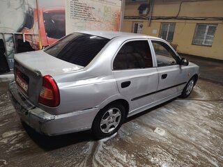 2006 Hyundai Accent ТагАЗ II, серый, 160000 рублей, вид 5