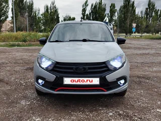 2018 Lada (ВАЗ) Granta I Рестайлинг, серебристый, 370000 рублей, вид 2