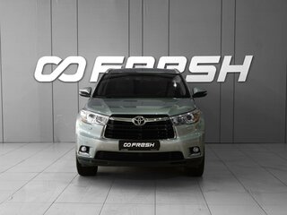 2014 Toyota Highlander III (XU50), серебристый, 2298000 рублей, вид 3
