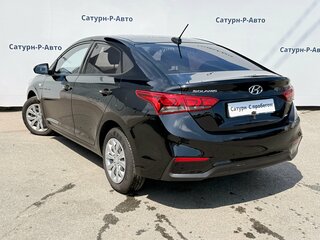 2019 Hyundai Solaris II, чёрный, 1315000 рублей, вид 4