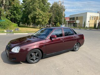 2010 Lada (ВАЗ) Priora I, пурпурный, 400000 рублей, вид 3