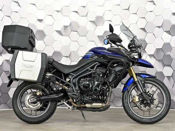 2013 Triumph Tiger 800, синий, 599000 рублей - вид 2