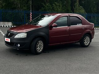 2009 Renault Logan I Рестайлинг, красный, 225000 рублей, вид 2