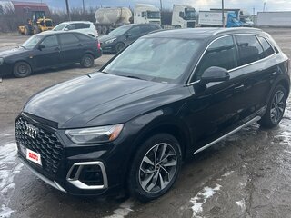 2021 Audi Q5 45 TFSI II (FY) Рестайлинг, чёрный, 4850000 рублей, вид 1
