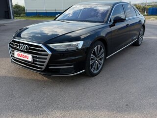 2020 Audi A8 Long 55 TFSI IV (D5), чёрный, 6700000 рублей, вид 2