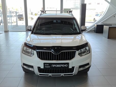 2015 Skoda Yeti I Рестайлинг, белый, 1190000 рублей, вид 2