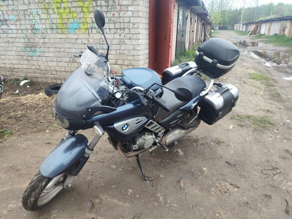 2003 BMW F 650 CS, фиолетовый, 310000 рублей - вид 7
