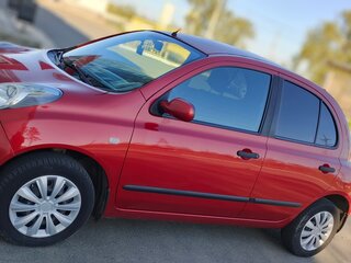 2008 Nissan Micra III (K12), пурпурный, 550000 рублей, вид 2