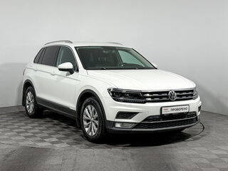 2017 Volkswagen Tiguan II, белый, 1480000 рублей, вид 3