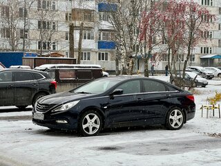 2011 Hyundai Sonata VI (YF), синий, 1300000 рублей, вид 2