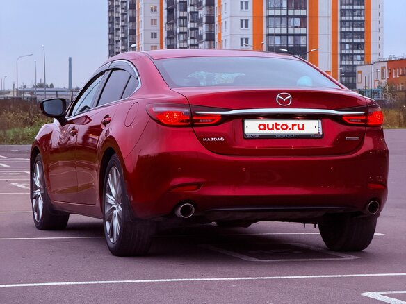 2021 Mazda 6 III (GJ) Рестайлинг 2, красный, 2600000 рублей - вид 5
