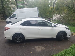 2014 Toyota Corolla XI (E160, E170, E180), белый, 850000 рублей, вид 2