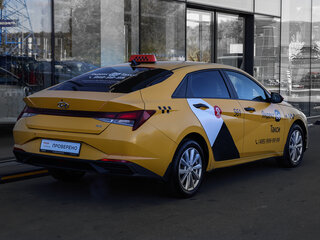 2021 Hyundai Elantra VII (CN7), жёлтый, 1298000 рублей, вид 4