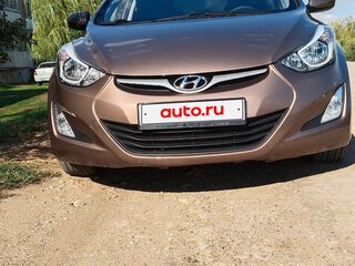 2015 Hyundai Elantra V (MD) Рестайлинг, коричневый, 1250000 рублей, вид 2