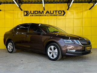 2017 Skoda Octavia III (A7) Рестайлинг, коричневый, 1939000 рублей, вид 3