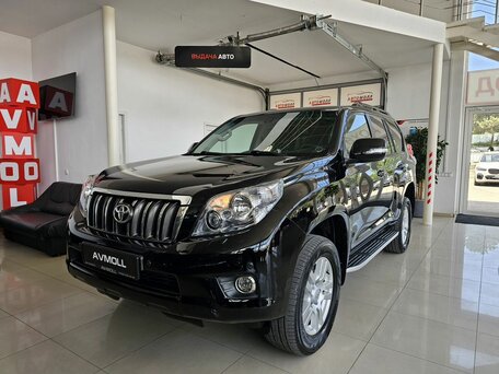 2010 Toyota Land Cruiser Prado 150 Series, чёрный, 3020000 рублей, вид 2