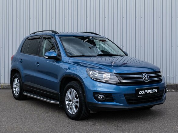2012 Volkswagen Tiguan I Рестайлинг, синий