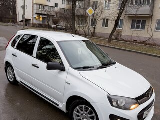 2013 Lada (ВАЗ) Kalina II, белый, 500000 рублей, вид 3