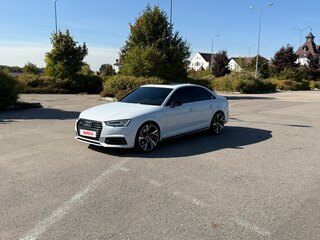 2017 Audi A4 V (B9), белый, 2650000 рублей, вид 2