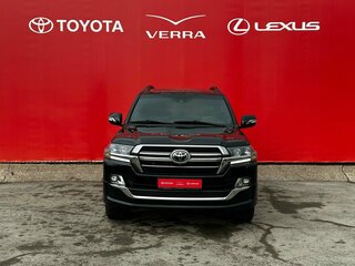 2020 Toyota Land Cruiser 200 Series Рестайлинг 2, чёрный, 7975000 рублей, вид 4