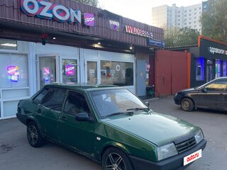 1999 Lada (ВАЗ) 21099, зелёный, 40000 рублей, вид 4