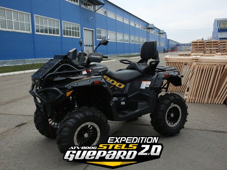 2026 Stels ATV-800 Guepard Trophy, чёрный, 1230000 рублей, вид 2