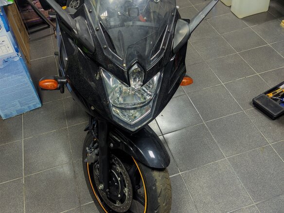 2012 Yamaha XJ6 (FZ6R), чёрный, 480000 рублей - вид 3