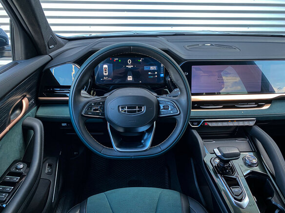 2023 Geely Monjaro I, зелёный - вид 13