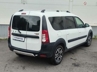 2021 Lada (ВАЗ) Largus Cross I Рестайлинг, белый, 980000 рублей, вид 4