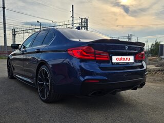 2018 BMW 5 серии 530d xDrive VII (G30/G31/G38), синий, 4150000 рублей, вид 1