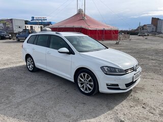 2013 Volkswagen Golf VII, белый, 1200000 рублей, вид 3