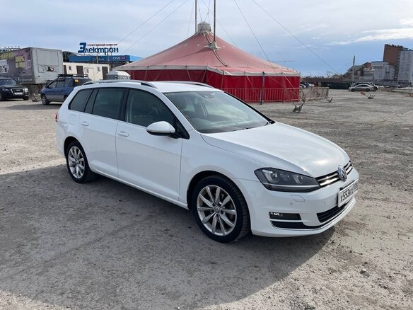 2013 Volkswagen Golf VII, белый, 1200000 рублей - вид 2