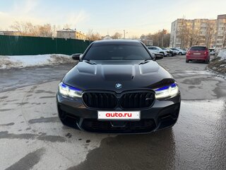 2019 BMW 5 серии 520d xDrive VII (G30/G31/G38), чёрный, 2700000 рублей, вид 2