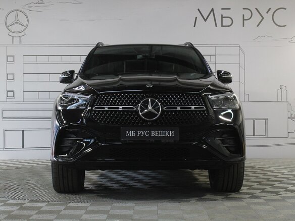 2025 Mercedes-Benz GLE 300 d II (V167) Рестайлинг, чёрный - вид 4
