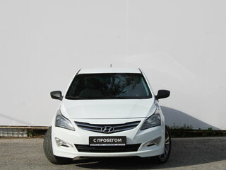 2014 Hyundai Solaris I, белый, 799000 рублей, вид 2