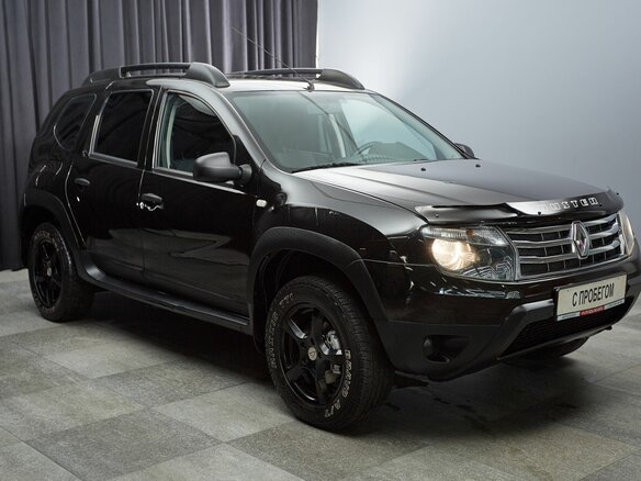 2014 Renault Duster I, чёрный - вид 2