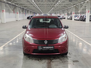 2011 Renault Sandero I, красный, 410000 рублей, вид 2