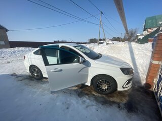 2017 Lada (ВАЗ) Vesta I, белый, 930000 рублей, вид 2